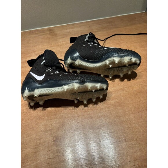 Nike Force Savage 857063-011 Black And White Football Cleats Size 8 main image 6